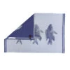 KOOK Theedoek Vis Blauw 50 X 70 Cm -Keukengerei Korting Winkel KOOK keukentextiel schorten ovenwanten 37