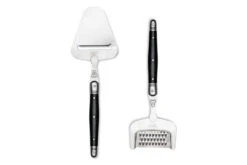 Laguiole Style De Vie Kaasschaaf & Rasp -Keukengerei Korting Winkel Kaasschaafset Premium line zwart vr kl 2 1