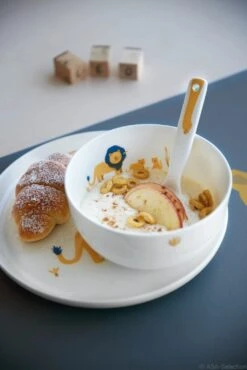 ASA Selection Kinderservies Kids Leo Leeuw 5-delig -Keukengerei Korting Winkel Kindergeschirr kids schale teller Loewe