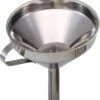 KitchenCraft Trechter RVS - ø 13 Cm 2 KitchenCraft Trechter RVS - ø 13 Cm -Keukengerei Korting Winkel Kitchen Craft trechter met los zeefje 13cm rvs