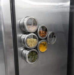 Blackwell Kruidenpotjes Magnetisch - Inclusief 9 Potjes - RVS -Keukengerei Korting Winkel Kruidenpotjes 4