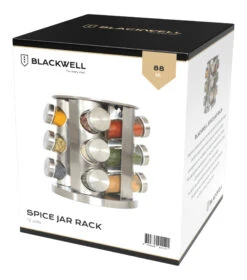 Blackwell Kruidenrek / Kruidencarrousel - Inclusief 12 Kruidenpotjes - RVS 17 Blackwell Kruidenrek / Kruidencarrousel - Inclusief 12 Kruidenpotjes - RVS -Keukengerei Korting Winkel Kruidenrek 12 units Current View