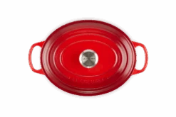 Le Creuset Braadpan Signature - Ovaal - Kersenrood - ø 33 Cm / 7.5 Liter -Keukengerei Korting Winkel LC 20191021 HL PS FS 21178290602430 004 1