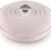 Le Creuset Braadpan Signature - Campagnard - Shell Pink - ø 26 Cm / 2.2 Liter -Keukengerei Korting Winkel LC 20191119 HL PS FS 21180267774430 002