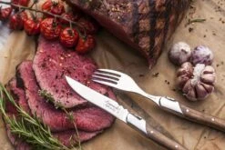 Laguiole Style De Vie Steakvorken Luxury Line Olijfhout 6 Stuks -Keukengerei Korting Winkel Laguiole Luxury Line vorken olijfhout sf gr 6