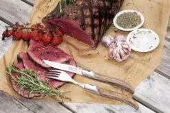 Laguiole Style De Vie Steakvorken Luxury Line Olijfhout 6 Stuks -Keukengerei Korting Winkel Laguiole Luxury Line vorken olijfhout sf gr 7