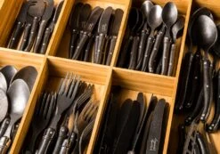 Laguiole Style De Vie Kaasmessenset Black Stonewash 11 Laguiole Style De Vie Kaasmessenset Black Stonewash -Keukengerei Korting Winkel Laguiole kaasmessen black stonewasg sf kl 5