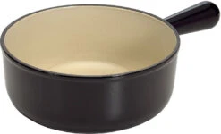 Le Creuset Fonduepan Tradition - Mat Zwart - ø 20 Cm / 1.9 Liter