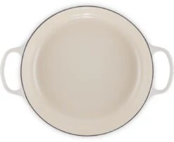 Le Creuset Braadpan Signature - Campagnard - Meringue - ø 30 Cm / 3.5 Liter -Keukengerei Korting Winkel Le Creuset LC 20220726 HL PS FS 21180307164430 005