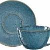 Leonardo Koffiekop- En Schotel Matera Blauw - 290 Ml 1 Leonardo Koffiekop- En Schotel Matera Blauw - 290 Ml -Keukengerei Korting Winkel Leonardo Koffiekop en schotel Matera Blauw 290 ml 2