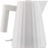 Alessi Waterkoker Plissé - Droogkookbeveiliging - Wit - Michele De Lucchi - 1 Liter - MDL06/1 W 2 Alessi Waterkoker Plissé - Droogkookbeveiliging - Wit - Michele De Lucchi - 1 Liter - MDL06/1 W -Keukengerei Korting Winkel MDL06 W 1 A4 3500pxl