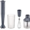 Alessi Staafmixer Set Plissé - Grijs - Michele De Lucchi - MDL10S G 1 Alessi Staafmixer Set Plissé - Grijs - Michele De Lucchi - MDL10S G -Keukengerei Korting Winkel MDL10S G A4 3500pxl