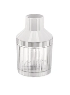 Alessi Staafmixer Set Plissé - Wit - Michele De Lucchi - MDL10S W -Keukengerei Korting Winkel MDL10 TRIT W