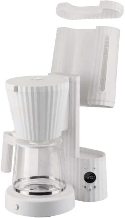 Alessi Filter-koffiezetapparaat Plissé - 1.5 Liter - Wit - Michele De Lucchi - MDL14 W 11 Alessi Filter-koffiezetapparaat Plissé - 1.5 Liter - Wit - Michele De Lucchi - MDL14 W -Keukengerei Korting Winkel MDL14 W 04 1x1 A4 3500pxl