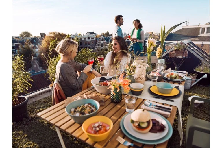 Mepal Diep Bord Bloom Pebble White ø 22 Cm 4 Mepal Diep Bord Bloom Pebble White ø 22 Cm - Afbeelding 2