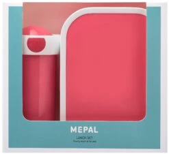 Mepal Lunchset (Schoolbeker & Lunchbox) Campus Roze -Keukengerei Korting Winkel Mepal Lunchset Roze 1 107420178200 1
