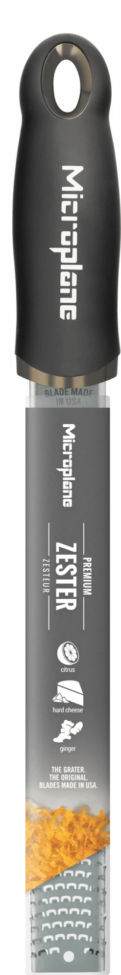 Microplane Rasp Premium Classic - Fijn - Zwart -Keukengerei Korting Winkel Microplane Premium Classic 46020 Zester Black decall