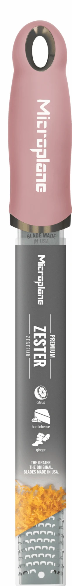 Microplane Rasp Premium Classic - Fijn - Dusty Rose -Keukengerei Korting Winkel Microplane Premium Classic 46923 Zester Dusty Rose decall