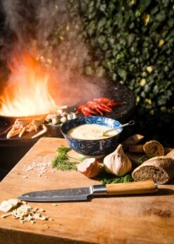 Forged Santokumes Olive 14 Cm 6 Forged Santokumes Olive 14 Cm -Keukengerei Korting Winkel OliveSantoku14cm SF 3