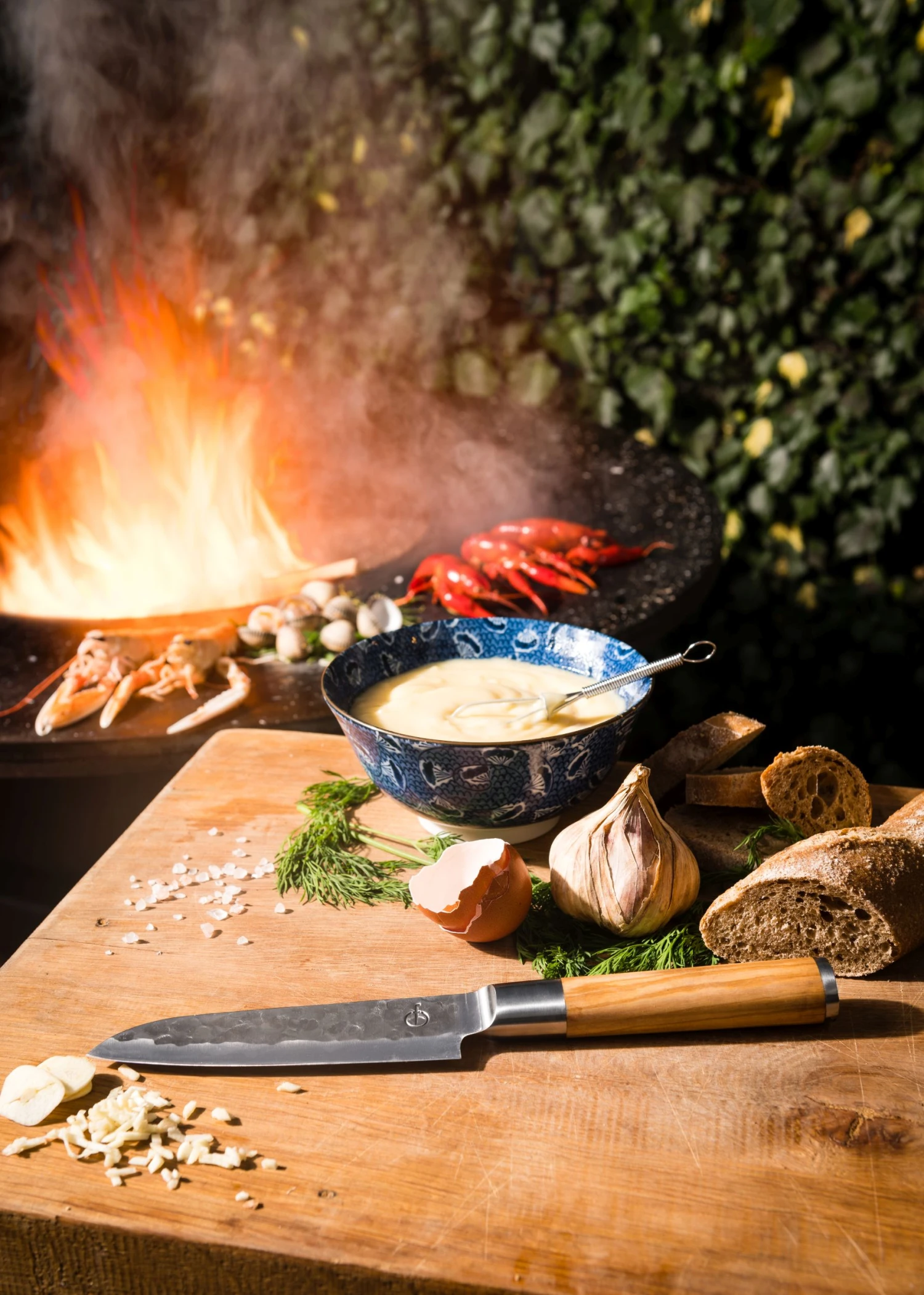 Forged Santokumes Olive 14 Cm 4 Forged Santokumes Olive 14 Cm - Afbeelding 2