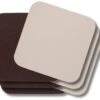 Jay Hill Onderzetters - Vegan Leer - Bruin / Zand - Dubbelzijdig - 10 X 10 Cm - 6 Stuks -Keukengerei Korting Winkel Ontwerp zonder titel 9 3