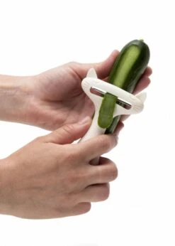 Peleg Design Dunschiller CatPeeler - Wit -Keukengerei Korting Winkel Peleg Design Dunschiller CatPeeler Wit 2