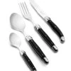 Laguiole Style De Vie Bestekset Premium Line - Zwart - 24 Delig / 6 Personen 2 Laguiole Style De Vie Bestekset Premium Line - Zwart - 24 Delig / 6 Personen -Keukengerei Korting Winkel PrCouvZwart