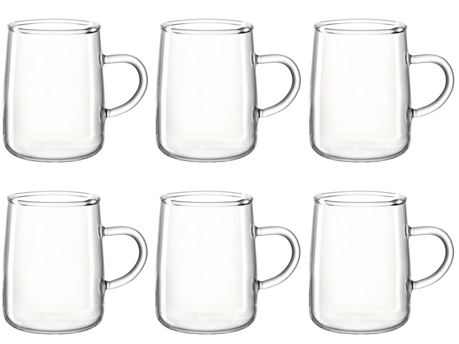 Montana Theeglazen - Hittebestendig Glas - 300 Ml - 6 Stuks 3 Montana Theeglazen - Hittebestendig Glas - 300 Ml - 6 Stuks