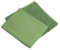 KOOK Keukenhanddoek Inka Groen 50 X 50 Cm -Keukengerei Korting Winkel R19.437R19.433 3