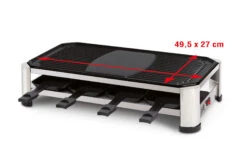 Fritel Gourmetstel RG 2170 -Keukengerei Korting Winkel RG 2170 Raclette Grill 142080 03