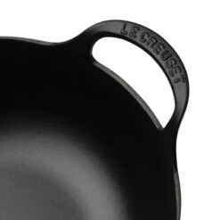 Le Creuset Wokpan / Balti Dish - Mat Zwart - ø 24 Cm / 2.7 Liter - Geëmailleerde Anti-aanbaklaag -Keukengerei Korting Winkel RS6769 20142247220460 4 scr 1