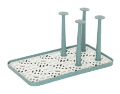 Sareva Afdruiprek Glazen / Flessendroger - Groen - 8 Glazen -Keukengerei Korting Winkel Sareva Glazenhouders 02