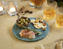 Jay Hill Snijplank / Serveerplank / Borrelplank Marmer - Licht Groen - ø 20 Cm 10 Jay Hill Snijplank / Serveerplank / Borrelplank Marmer - Licht Groen - ø 20 Cm -Keukengerei Korting Winkel Serveerplank Groen 4