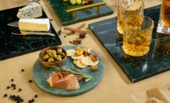 Jay Hill Snijplank / Serveerplank / Borrelplank Marmer - Licht Groen - ø 20 Cm 12 Jay Hill Snijplank / Serveerplank / Borrelplank Marmer - Licht Groen - ø 20 Cm -Keukengerei Korting Winkel Serveerplank Groen 5