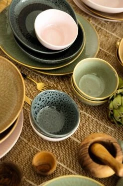 Jay Hill Serviesset Lihou - 4-delig - Grijs/Zwart 14 Jay Hill Serviesset Lihou - 4-delig - Grijs/Zwart -Keukengerei Korting Winkel Set 2 Sfeer Eilanden Klein 8