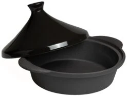 Blackwell Tajine Gietijzer - Zwart - ø 30 Cm / 3 Liter 14 Blackwell Tajine Gietijzer - Zwart - ø 30 Cm / 3 Liter -Keukengerei Korting Winkel Tajine zwart groot 1