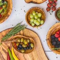 Jay Hill Serveerplank XL Tunea - Olijfhout - 55 - 64 Cm -Keukengerei Korting Winkel Tunea 15