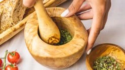 Jay Hill Vijzel Tunea - Olijfhout - ø 12 Cm -Keukengerei Korting Winkel TuneaHand 10