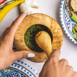 Jay Hill Vijzel Tunea - Olijfhout - ø 12 Cm -Keukengerei Korting Winkel TuneaHand 9