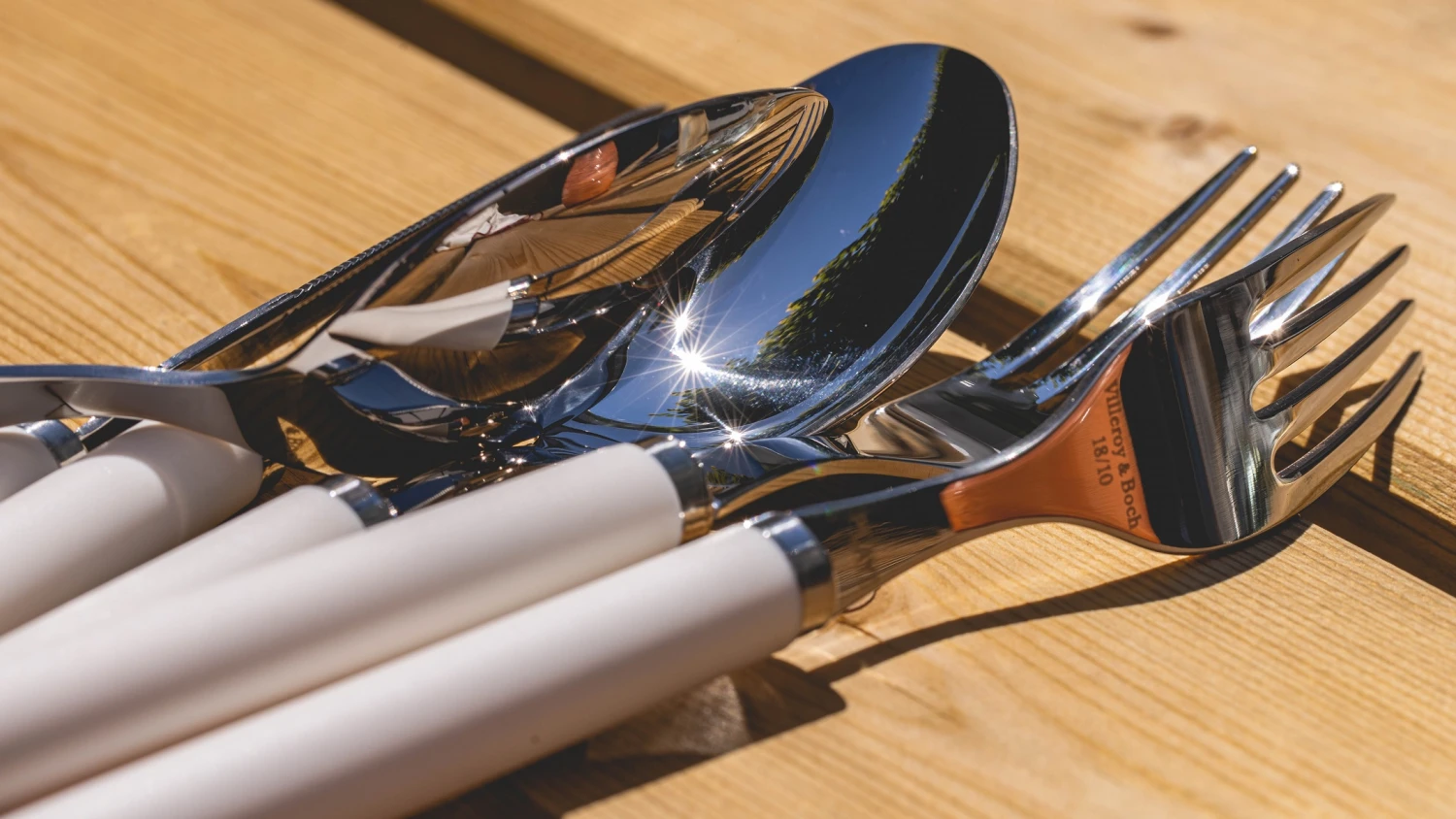 Villeroy & Boch Bestekset Play! - White Pearl - 30 Delig / 6 Personen 4 Villeroy & Boch Bestekset Play! - White Pearl - 30 Delig / 6 Personen - Afbeelding 2