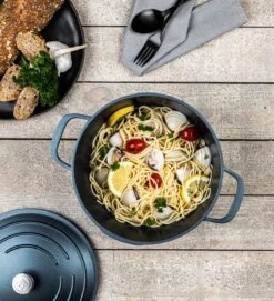 Westinghouse Braadpan Performance - Bravery Blue - ø 24 Cm / 4.5 Liter 14 Westinghouse Braadpan Performance - Bravery Blue - ø 24 Cm / 4.5 Liter -Keukengerei Korting Winkel WCCC0095024BL 11