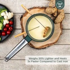 Westinghouse Steelpan Performance - Gracious Green - ø 18 Cm / 1.9 Liter 18 Westinghouse Steelpan Performance - Gracious Green - ø 18 Cm / 1.9 Liter -Keukengerei Korting Winkel WCSP0095N18SG 2