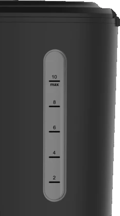 Westinghouse Filter-koffiezetapparaat Basic Wit - 1.25 Liter - WKCM621WH -Keukengerei Korting Winkel WKCM621 water level gauge 2 1