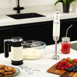 Westinghouse Staafmixer Retro Collections - 600 W - Vanilla White - WKHBS270WH -Keukengerei Korting Winkel WKHBS270WH Retro Hand Blender 5