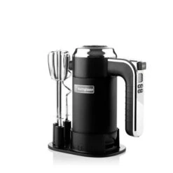 Westinghouse Handmixer Retro Collections - 6 Standen - Liquorice Black - WKHM250BK -Keukengerei Korting Winkel WKHM250BK Retro Hand Mixer 1 600x600 1