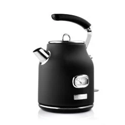 Westinghouse Waterkoker Retro Collections - 2200 W - Liquorice Black - 1.7 Liter - WKWKH148BK 14 Westinghouse Waterkoker Retro Collections - 2200 W - Liquorice Black - 1.7 Liter - WKWKH148BK -Keukengerei Korting Winkel WKWK148BK Retro Kettle 1