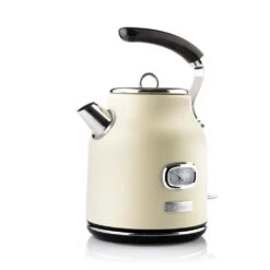 Westinghouse Waterkoker Retro Collections - 2200 W - Vanilla White - 1.7 Liter - WKWKH148WH 14 Westinghouse Waterkoker Retro Collections - 2200 W - Vanilla White - 1.7 Liter - WKWKH148WH -Keukengerei Korting Winkel WKWK148WH Retro Kettle 1
