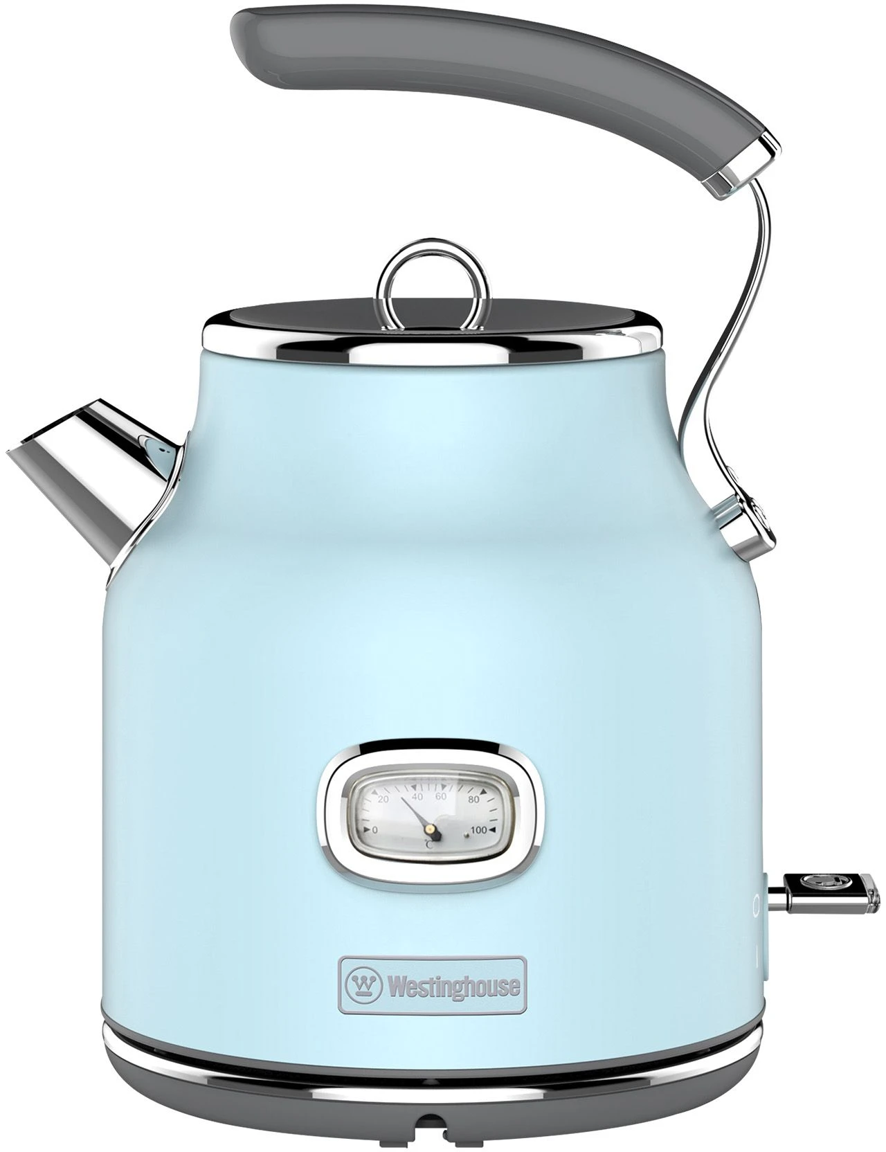 Westinghouse Waterkoker Retro Collections - 2200 W - Blauw - 1.7 Liter - WKWKH148BU 3 Westinghouse Waterkoker Retro Collections - 2200 W - Blauw - 1.7 Liter - WKWKH148BU