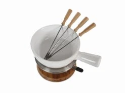 Boska Fondueset - 4 Personen - Wit 10 Boska Fondueset - 4 Personen - Wit -Keukengerei Korting Winkel boska fondue set bianco 4