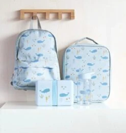 A Little Lovely Company Koeltas - Oceaan -Keukengerei Korting Winkel cbocbu16 lr 6 cool bag ocean
